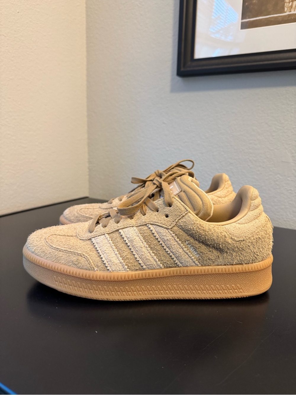Adidas Originals Beige Samba XLG Sneakers